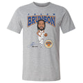 Jalen Brunson New York Knicks Hardwood Comic WHT