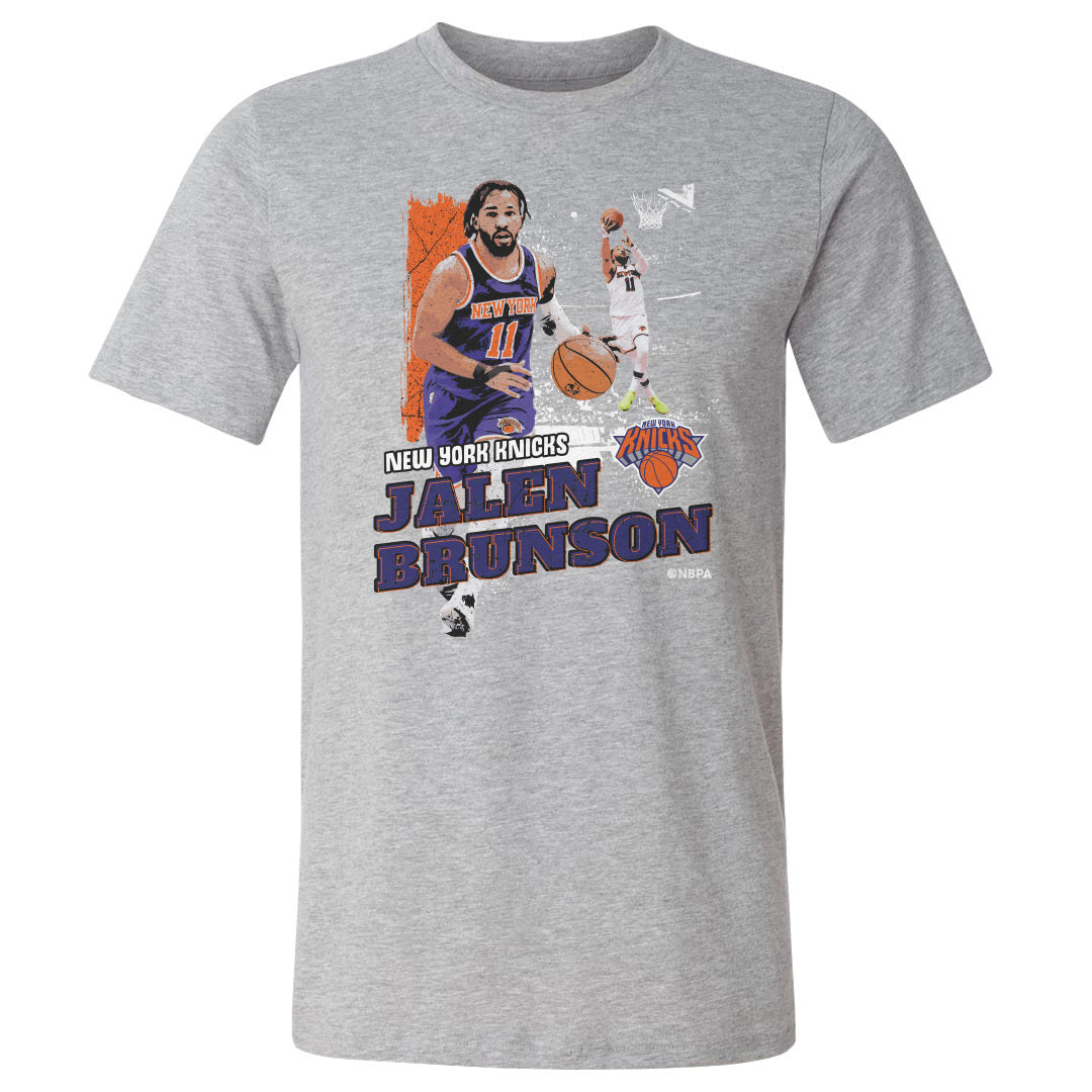 Jalen Brunson New York Knicks Gritty WHT