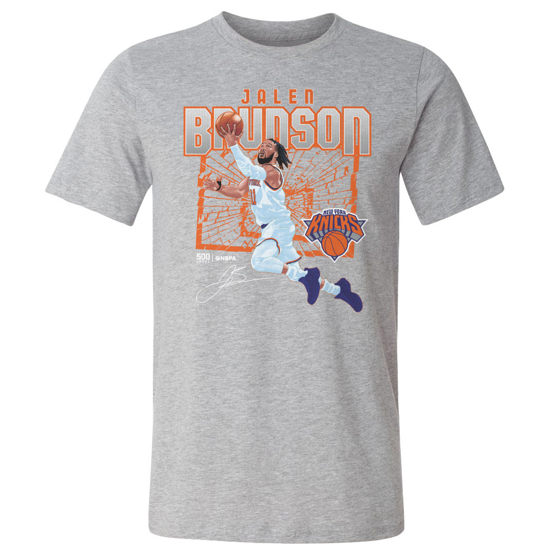 Jalen Brunson New York Knicks Shattered WHT