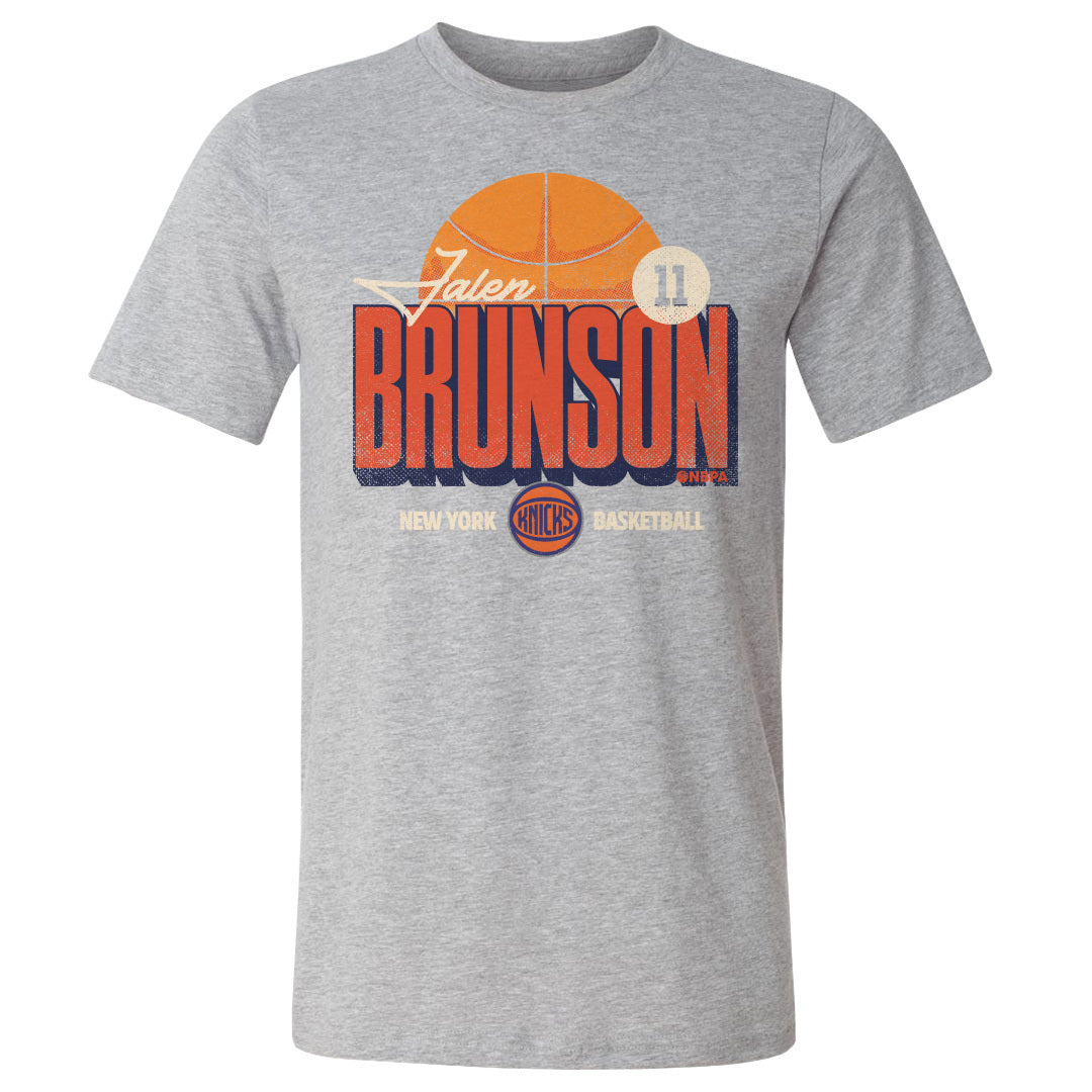Jalen Brunson New York Knicks Label WHT