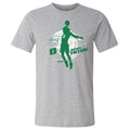 Jayson Tatum Boston Silhouette WHT