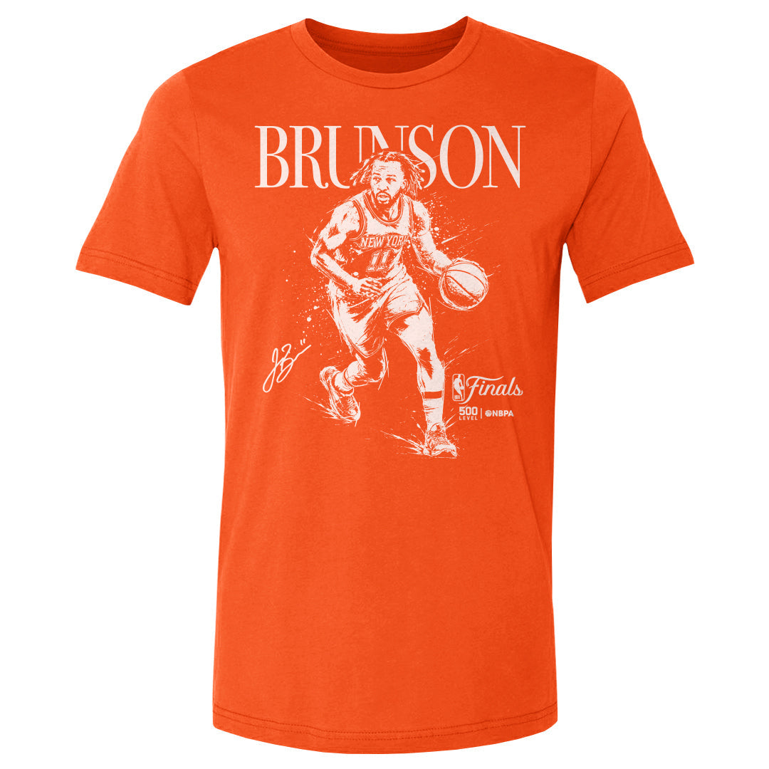 Jalen Brunson New York Knicks NBA Finals 2026 Mono WHT