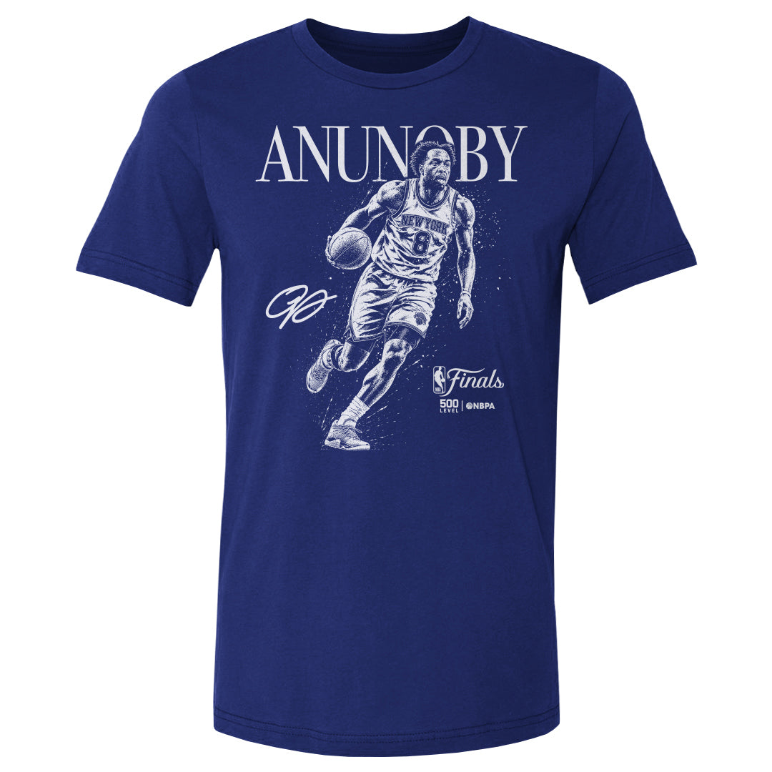 OG Anunoby New York Knicks NBA Finals 2026 Mono WHT