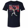 Matt Olson Atlanta Cartoon WHT