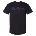 DePaul Blue Demons Wordmark WHT