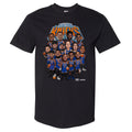 New York Knicks 2026 Playoffs Caricature WHT