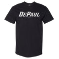 DePaul Blue Demons Wordmark White WHT