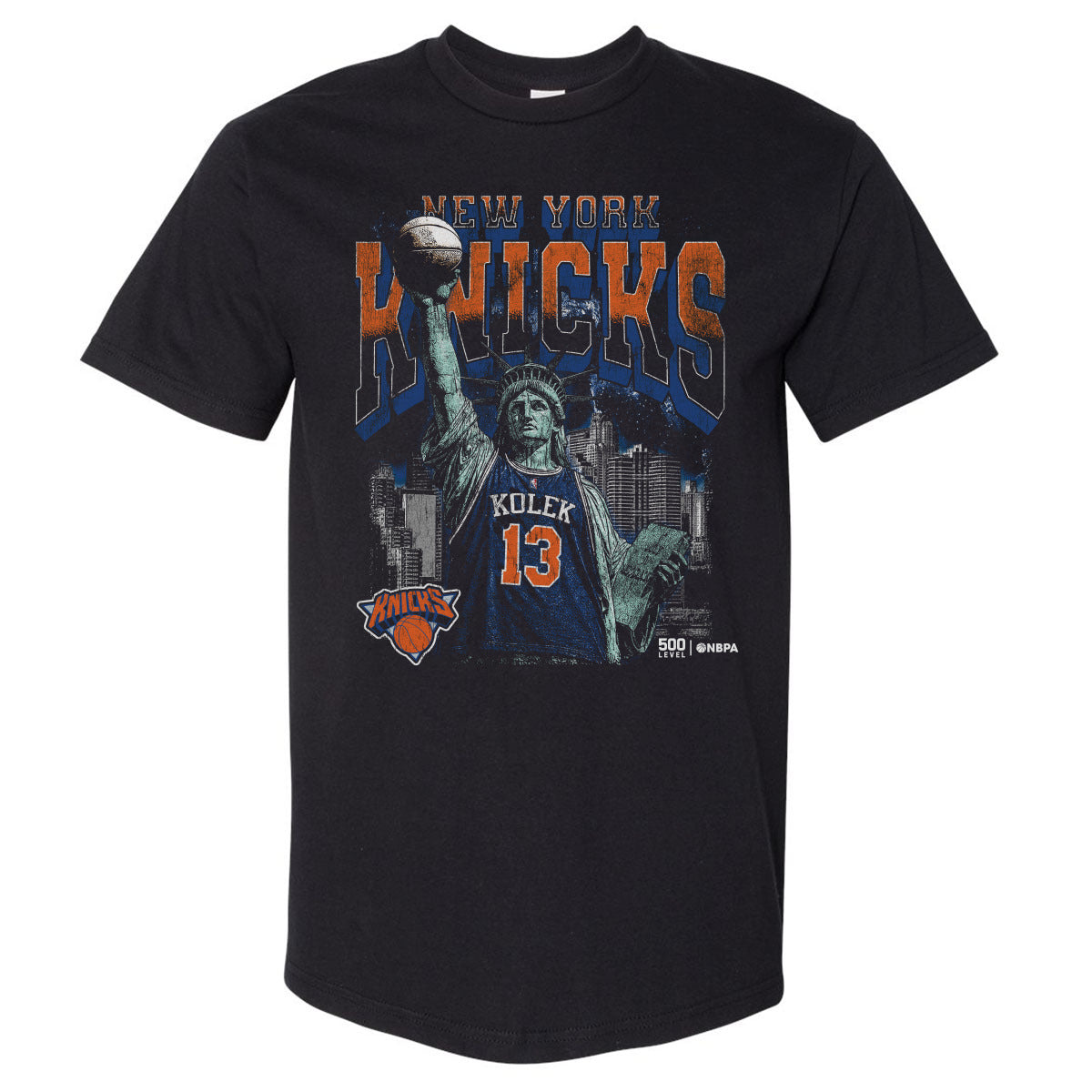 Tyler Kolek New York Knicks Statue Of Liberty WHT