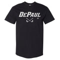 DePaul Blue Demons Golf Minimalist WHT
