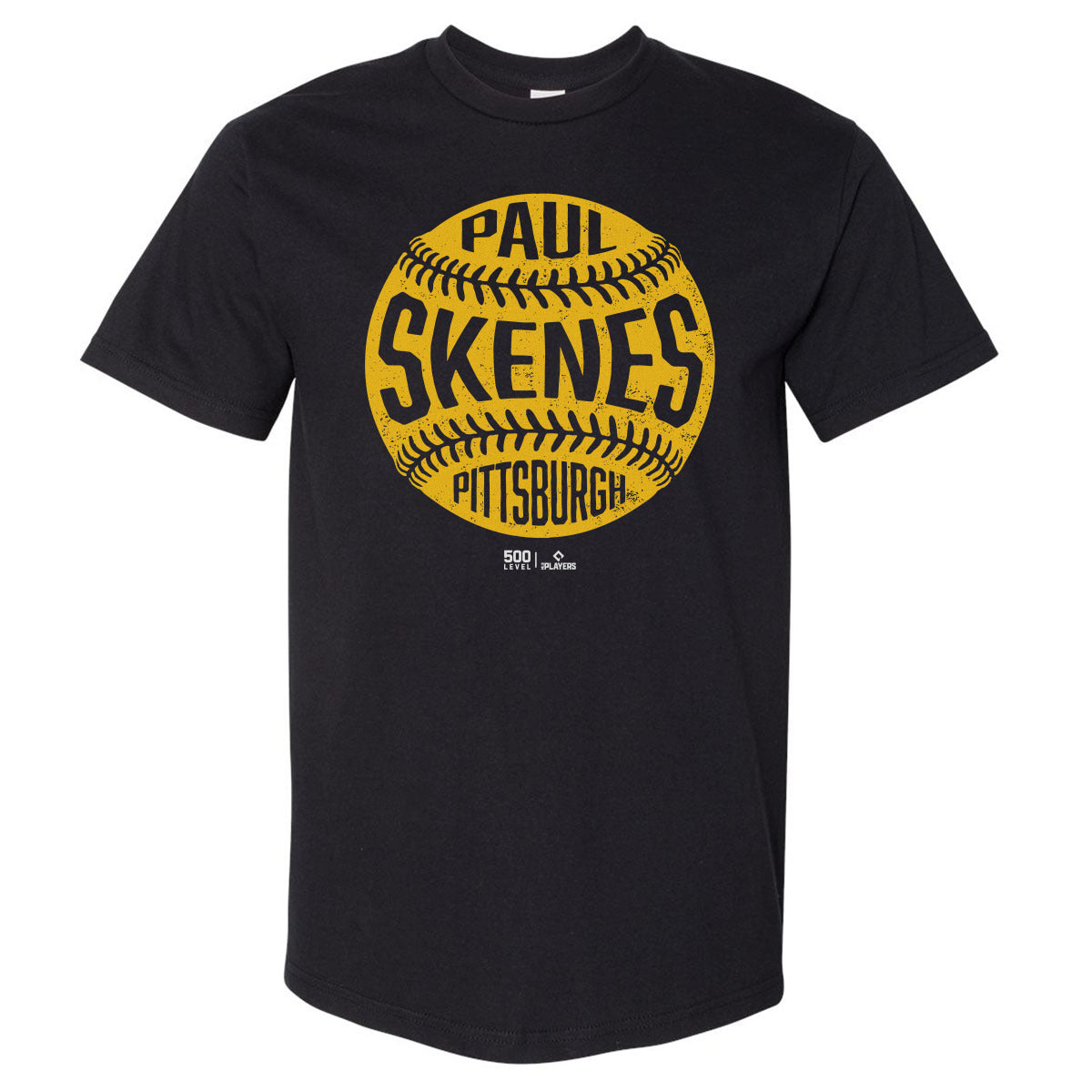 Paul Skenes Pittsburgh Vintage Baseball WHT