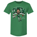 Jayson Tatum Boston Celtics Cartoon WHT