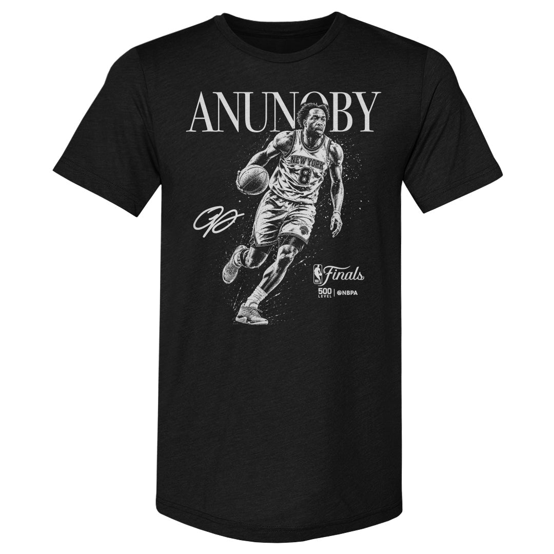 OG Anunoby New York Knicks NBA Finals 2026 Mono WHT