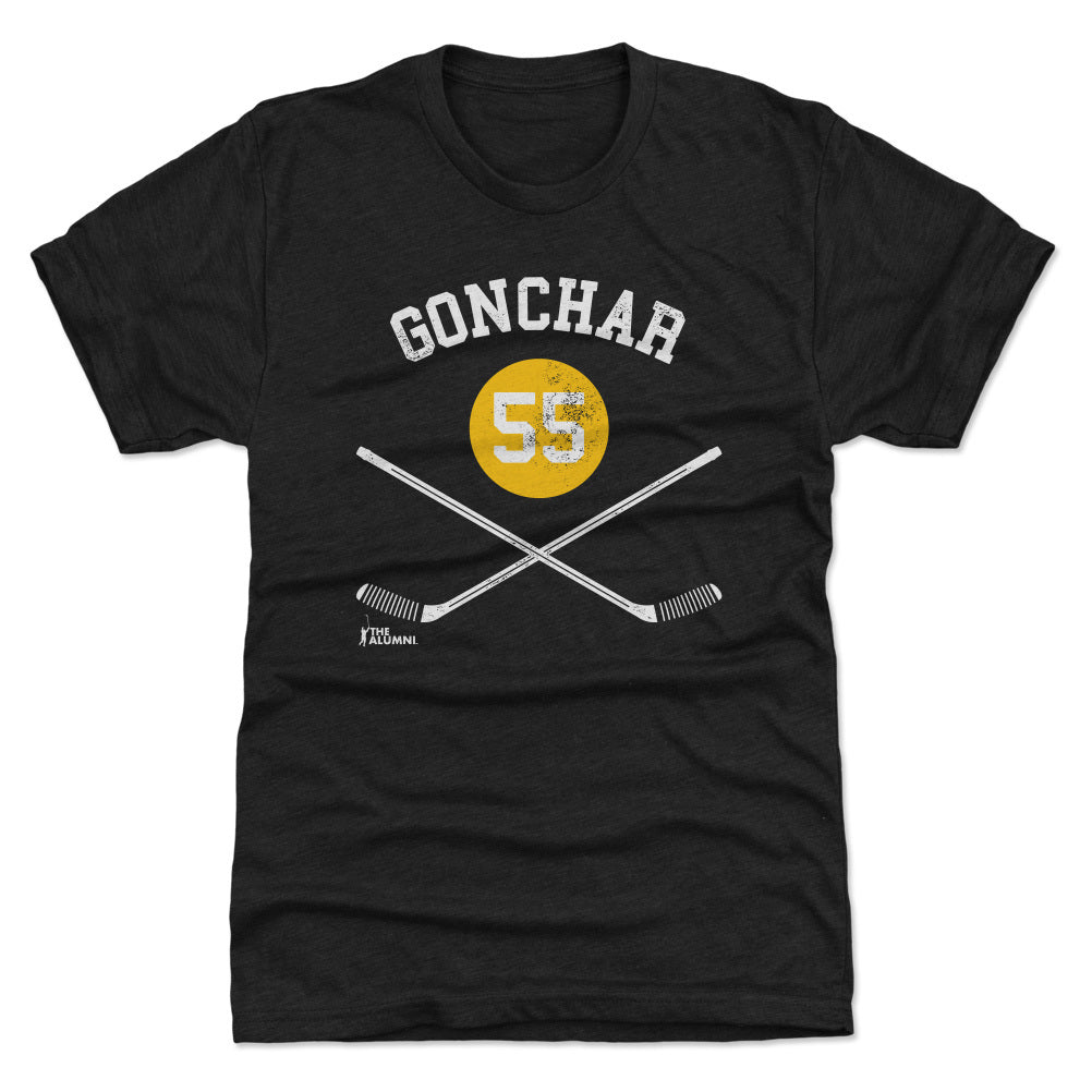 Sergei Gonchar Pittsburgh 55 Sticks WHT