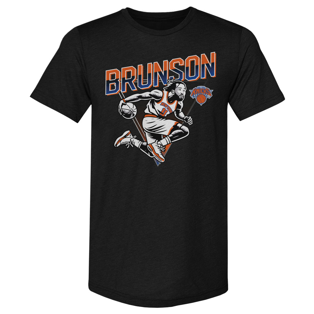 Jalen Brunson New York Knicks Triangle WHT