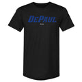 DePaul Blue Demons Wordmark Royal WHT
