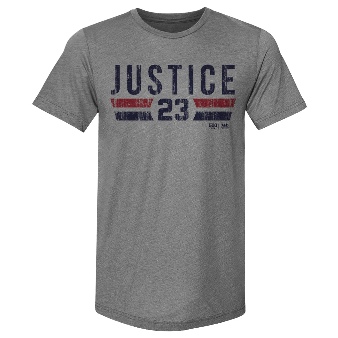 David Justice Atlanta Font