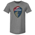 North Carolina Courage Vintage Primary Logo WHT