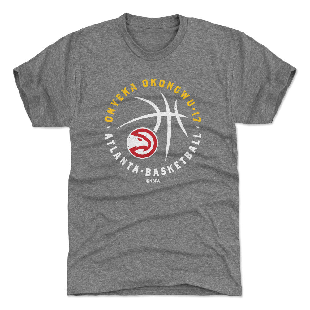 Onyeka Okongwu Atlanta Hawks Player Ball WHT
