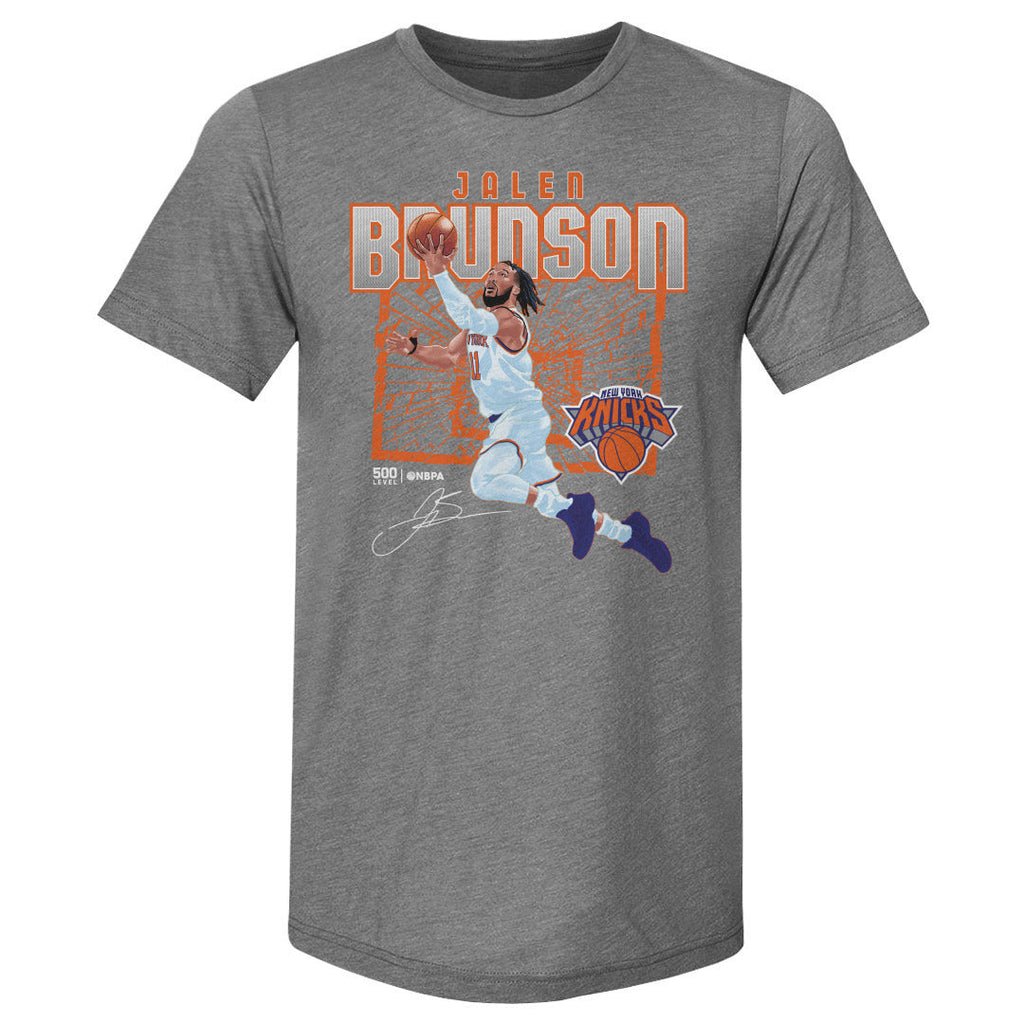 Jalen Brunson New York Knicks Shattered WHT