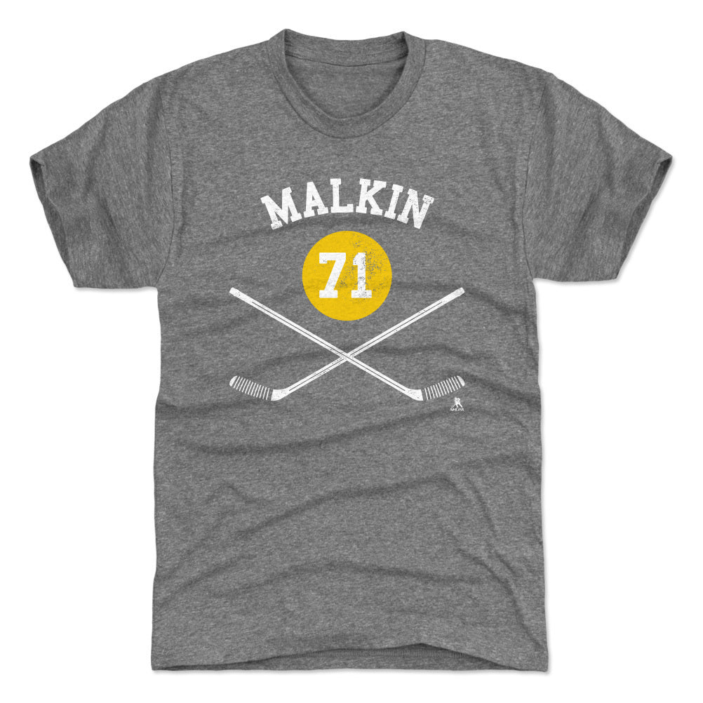 Evgeni Malkin Pittsburgh Sticks WHT