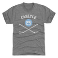 Randy Carlyle Pittsburgh 25 Sticks WHT