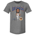 Jalen Brunson New York Knicks Hardwood Comic WHT
