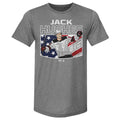 Jack Hughes New Jersey American Flag WHT