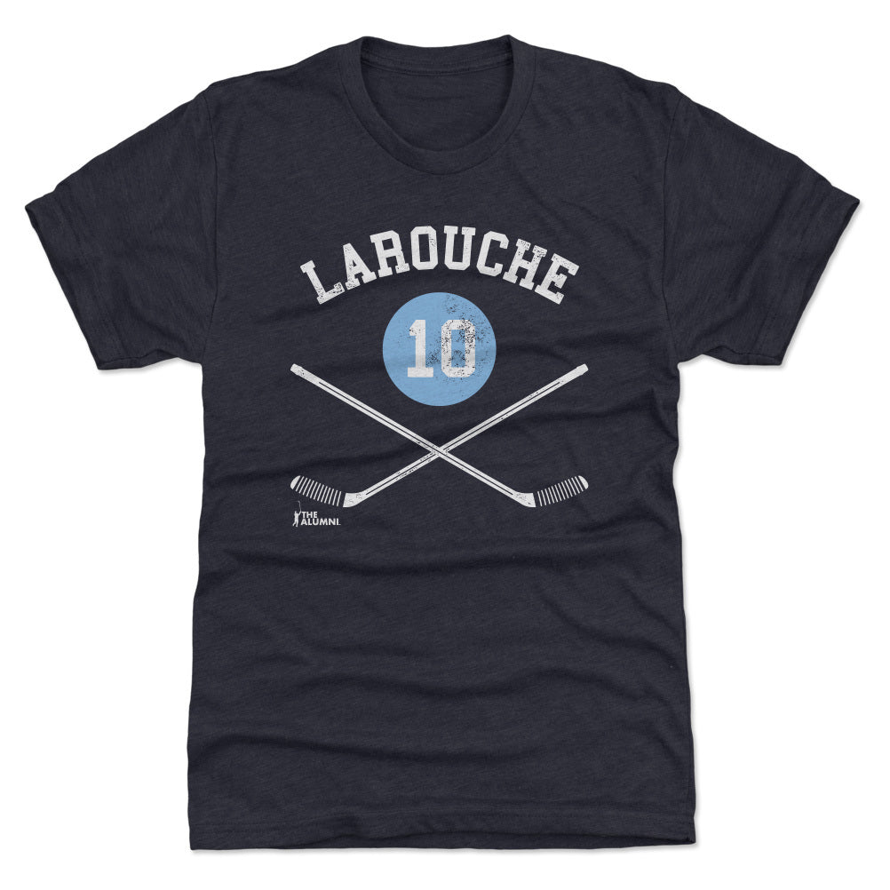 Pierre Larouche Pittsburgh 10 Sticks WHT