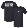 New York Golf Club Birdie Small Wordmark F&B WHT