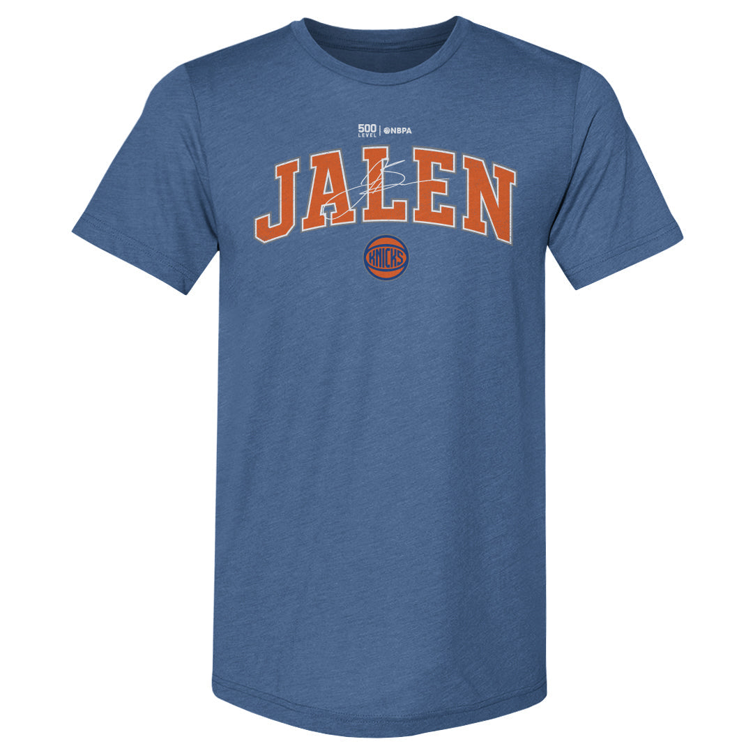 Jalen Brunson New York Knicks Team Font WHT