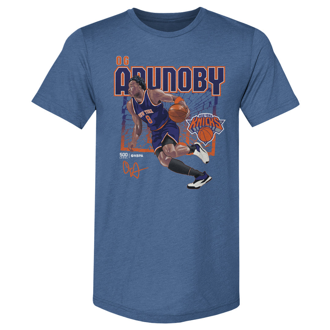 OG Anunoby New York Knicks Shattered WHT
