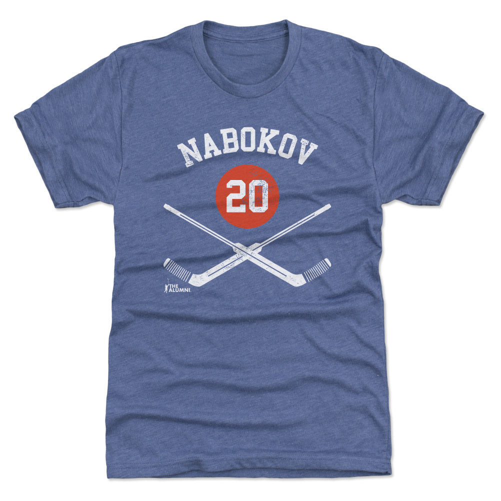 Evgeni Nabokov New York I 20 Goalie Sticks WHT