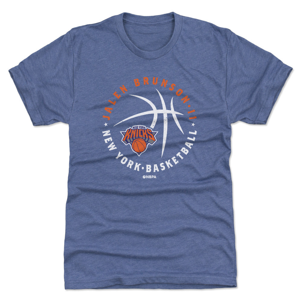 Jalen Brunson New York Knicks Player Ball WHT