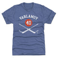 Semyon Varlamov New York I Goalie Sticks WHT