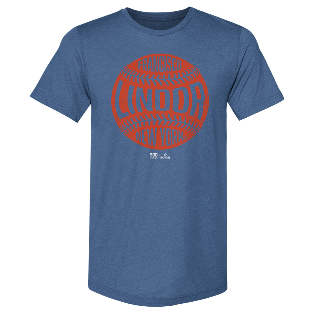 Francisco Lindor New York M Vintage Baseball WHT