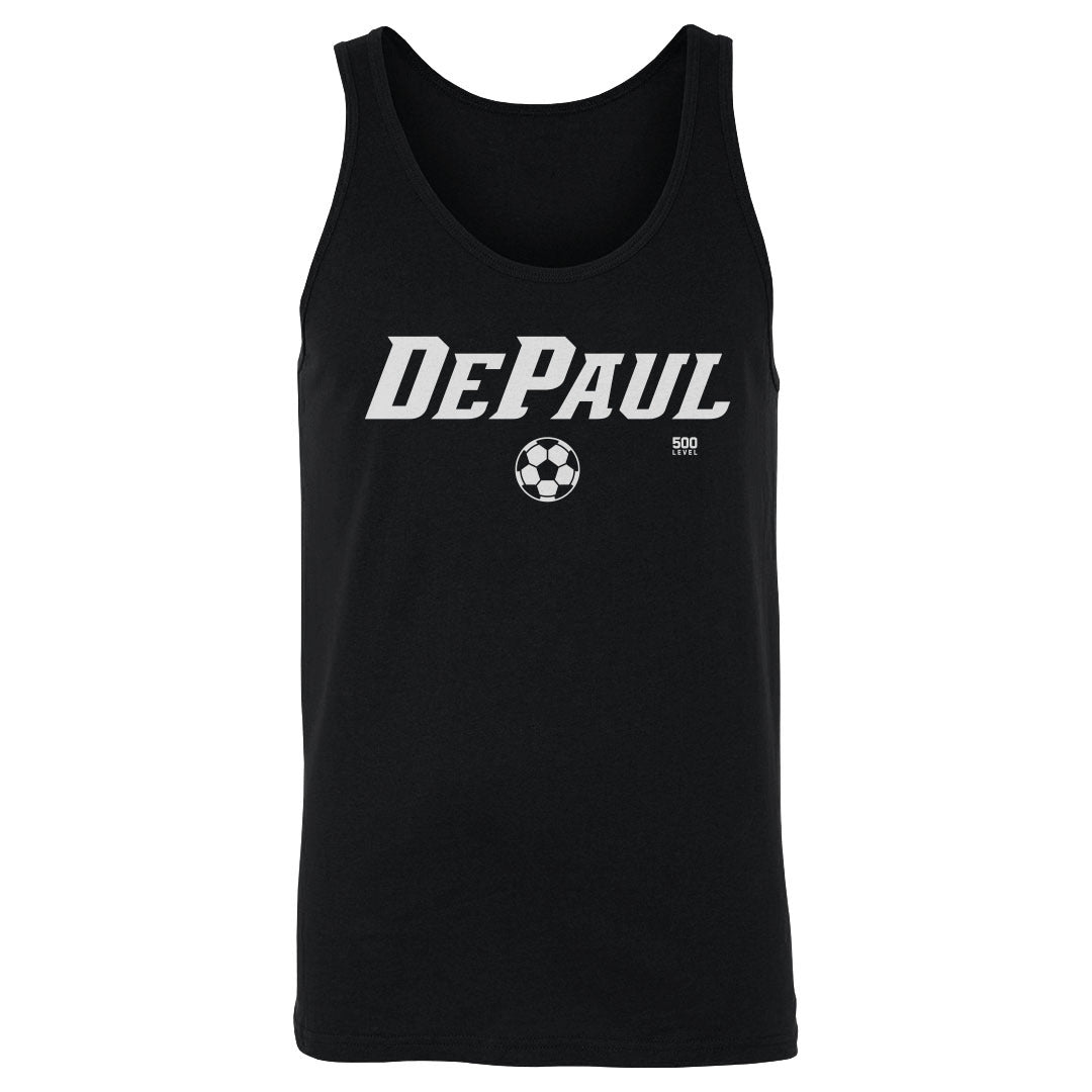 DePaul Blue Demons Soccer Minimalist WHT