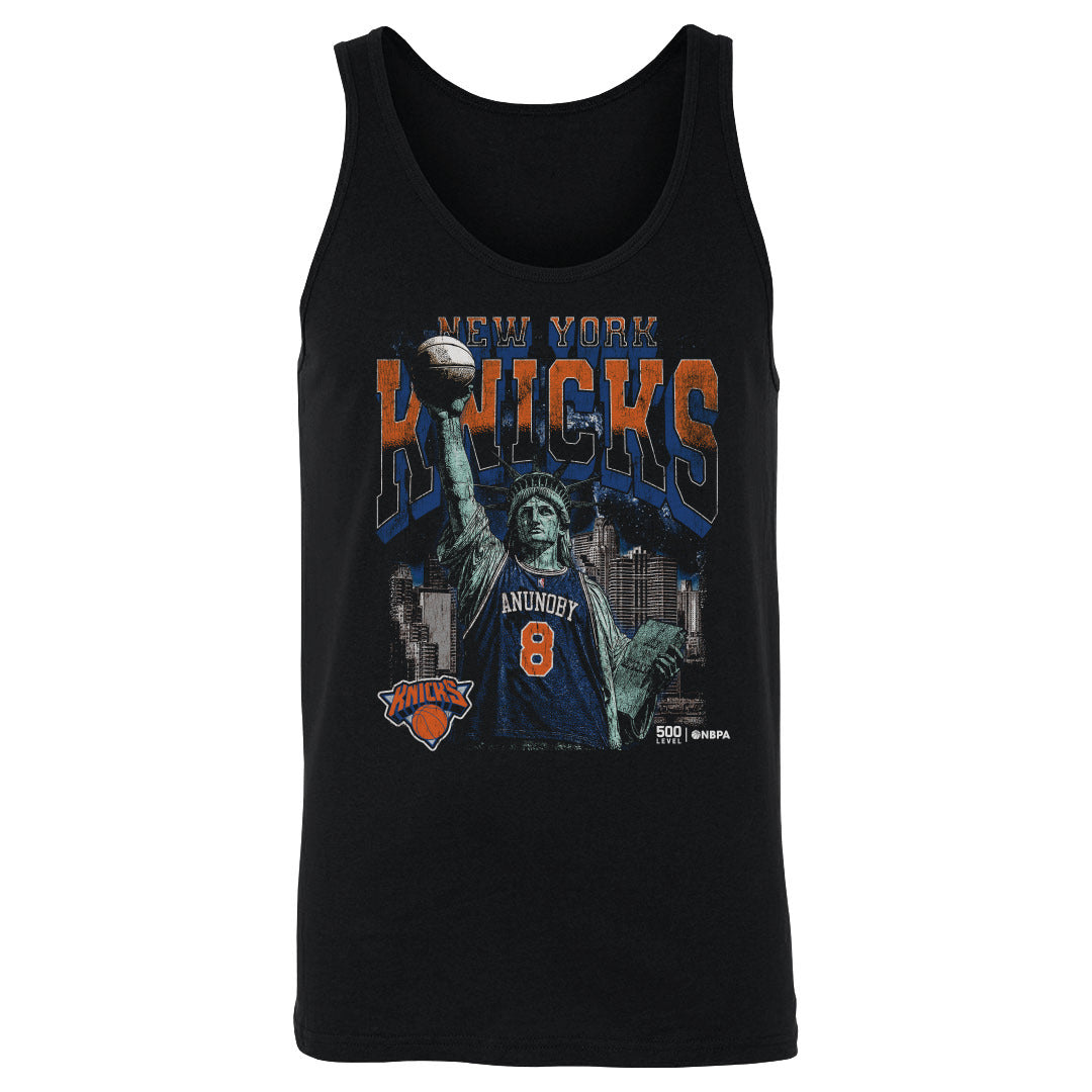 OG Anunoby New York Knicks Statue Of Liberty WHT