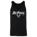DePaul Blue Demons Tennis Minimalist WHT