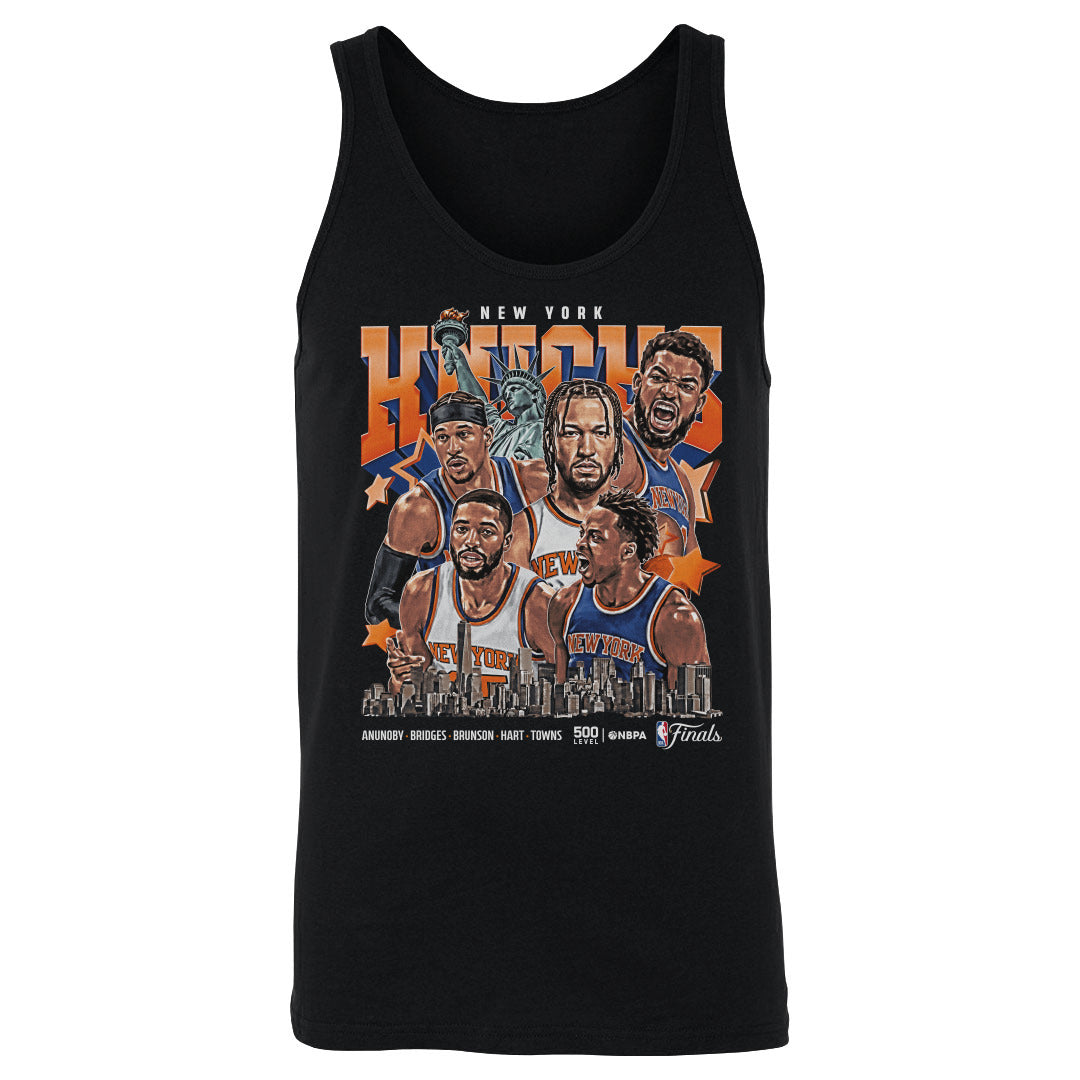 New York Knicks NBA Finals 2026 Collage WHT