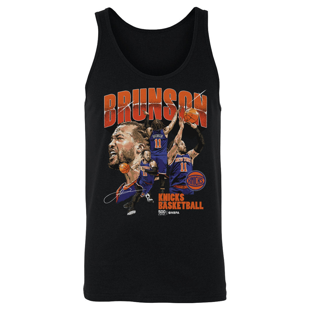 Jalen Brunson New York Knicks Collage WHT