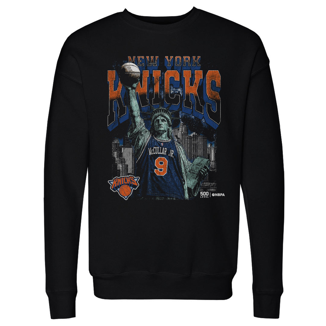 Kevin McCullar Jr. New York Knicks Statue Of Liberty WHT