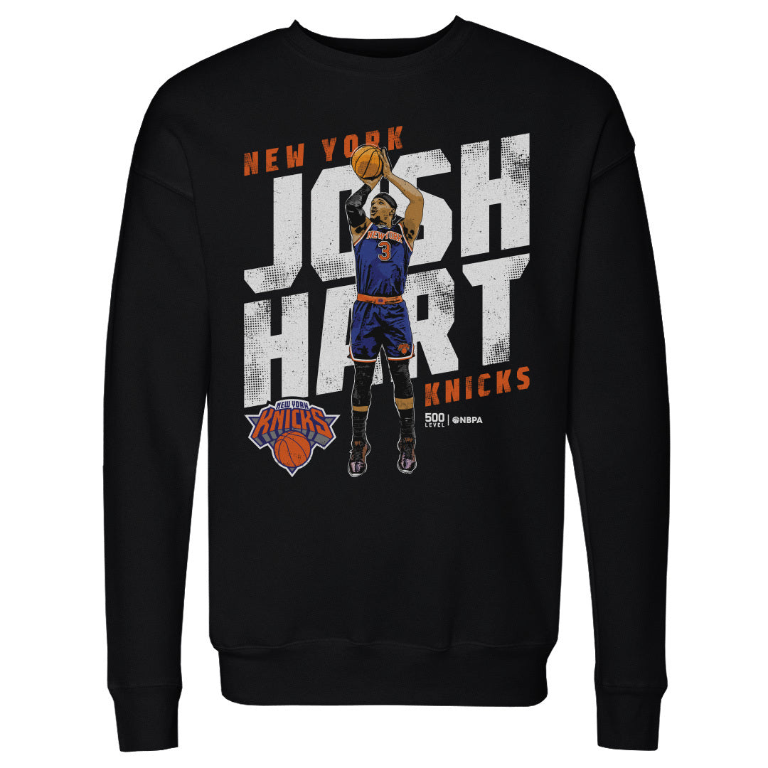 Josh Hart New York Knicks Slant WHT