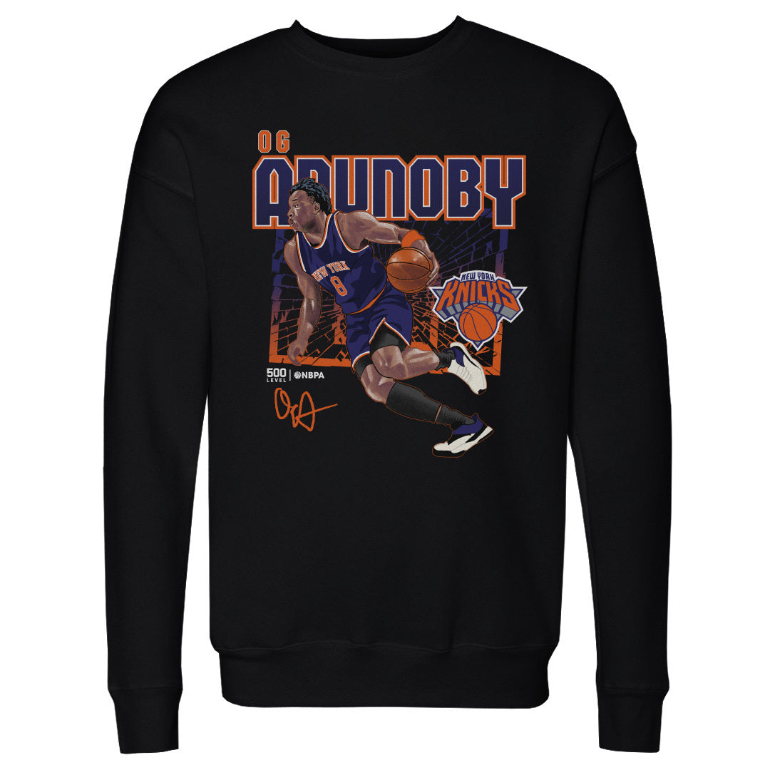OG Anunoby New York Knicks Shattered WHT