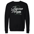 Jayson Tatum Boston Number Script WHT