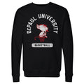 DePaul Blue Demons Mascot Basketball WHT
