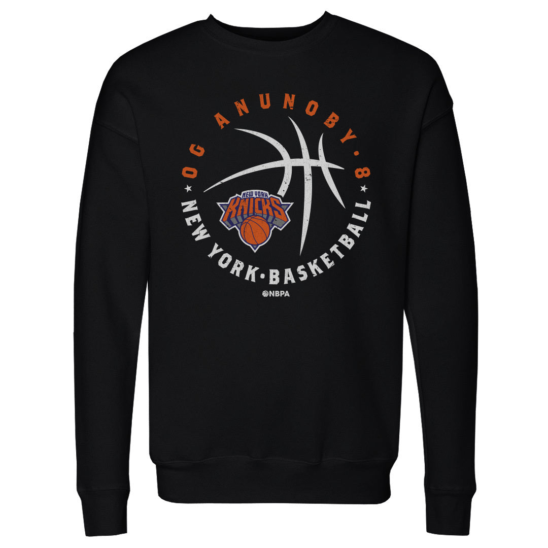 OG Anunoby New York Knicks Player Ball WHT