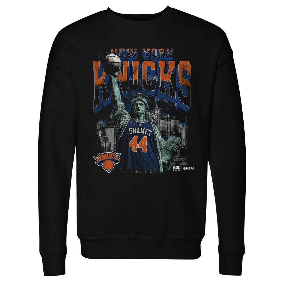 Landry Shamet New York Knicks Statue Of Liberty WHT