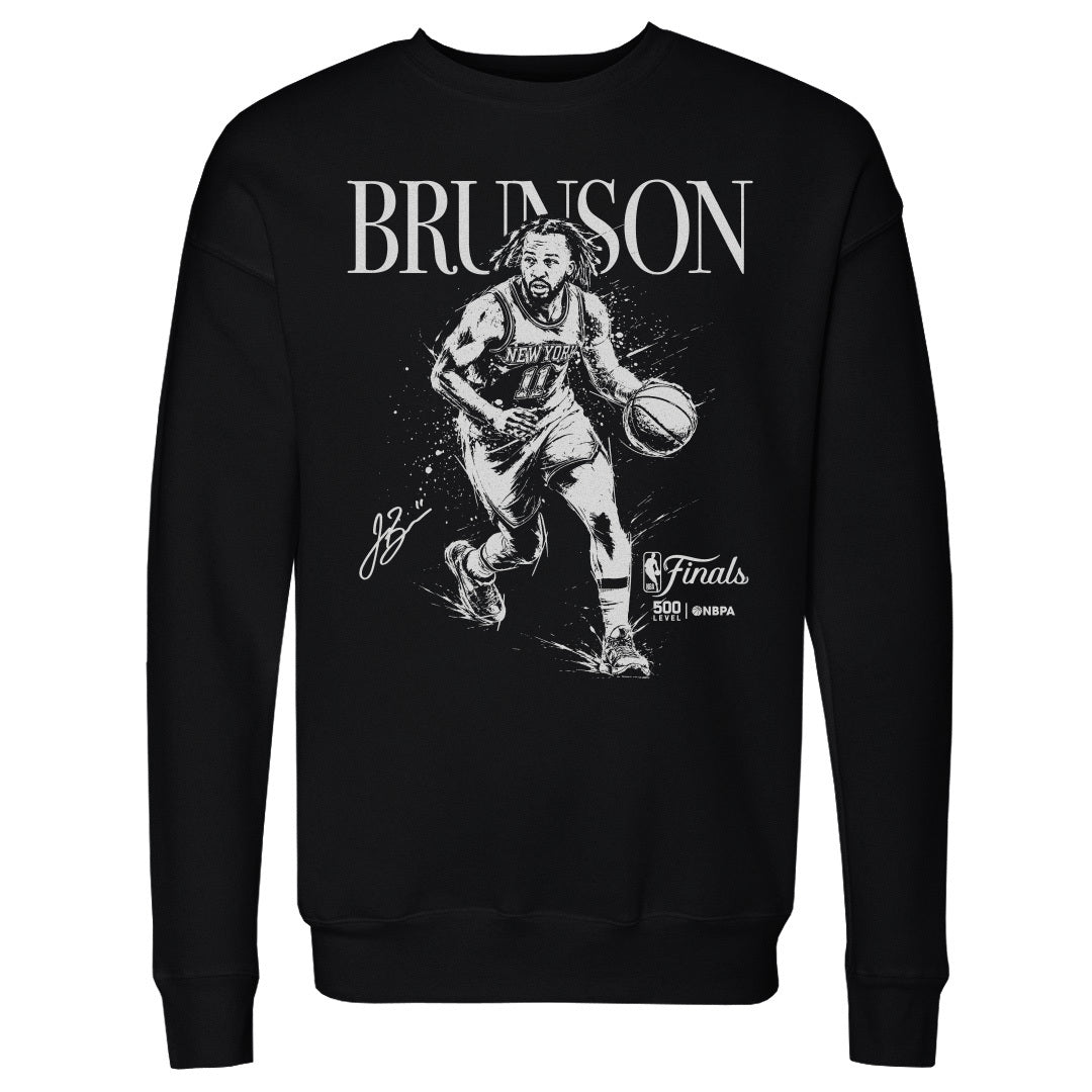 Jalen Brunson New York Knicks NBA Finals 2026 Mono WHT