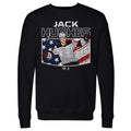 Jack Hughes New Jersey American Flag WHT