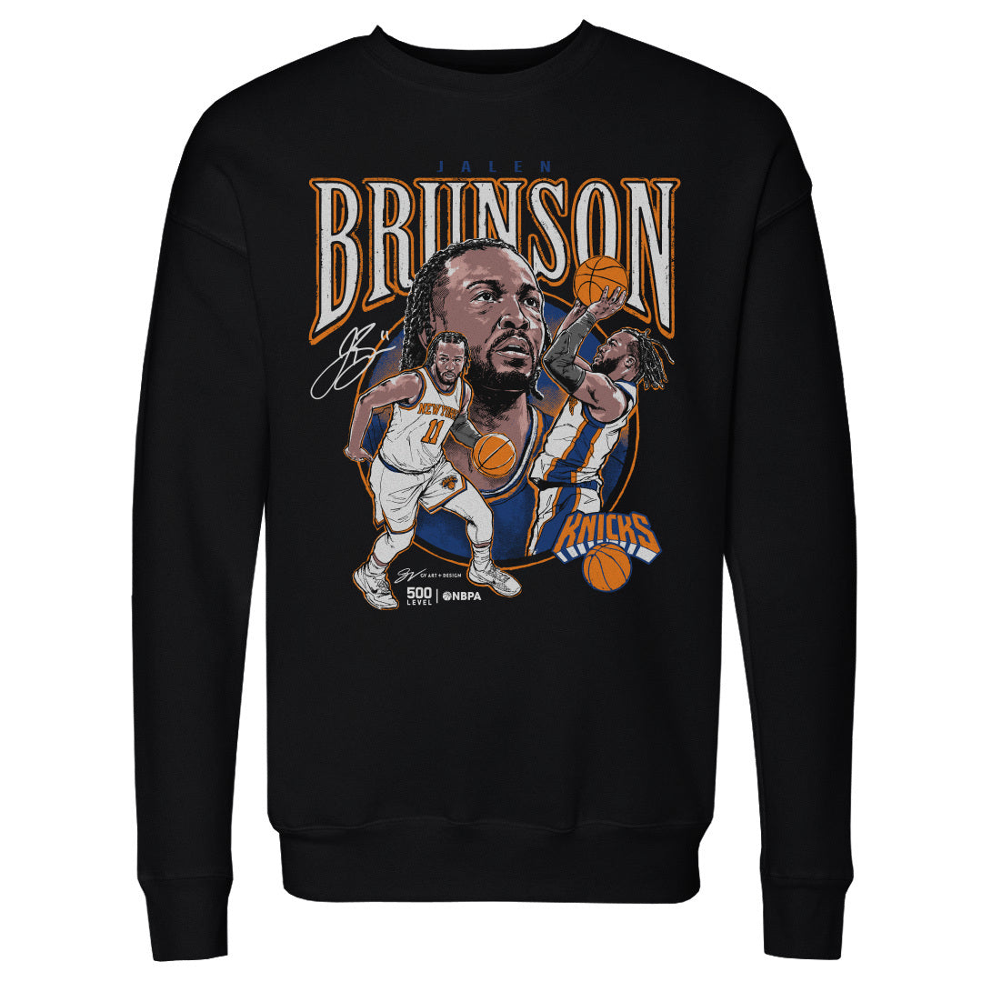 Jalen Brunson New York Knicks Trio WHT